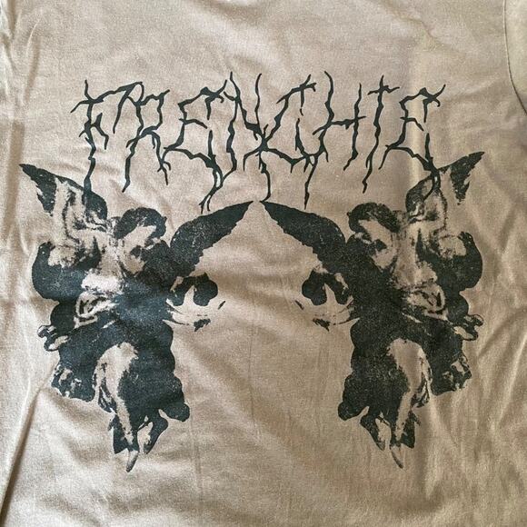 Frenchie Suffocation Tee in Tan - Picture 2 of 4